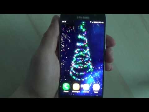 3D Christmas Tree Wallpaper Video