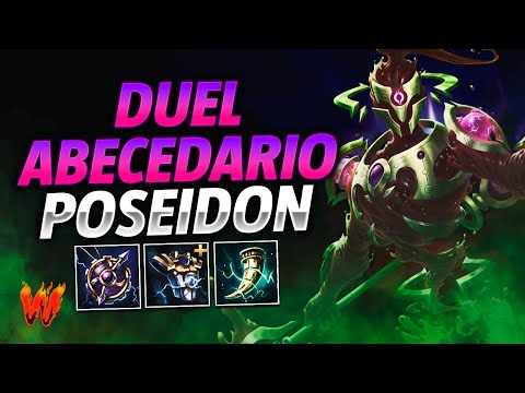 POSEIDON, EL COOLDOWN SIEMPRE ES Y SERA DAÑO :D - Warchi - Smite Duel Abecedario S10