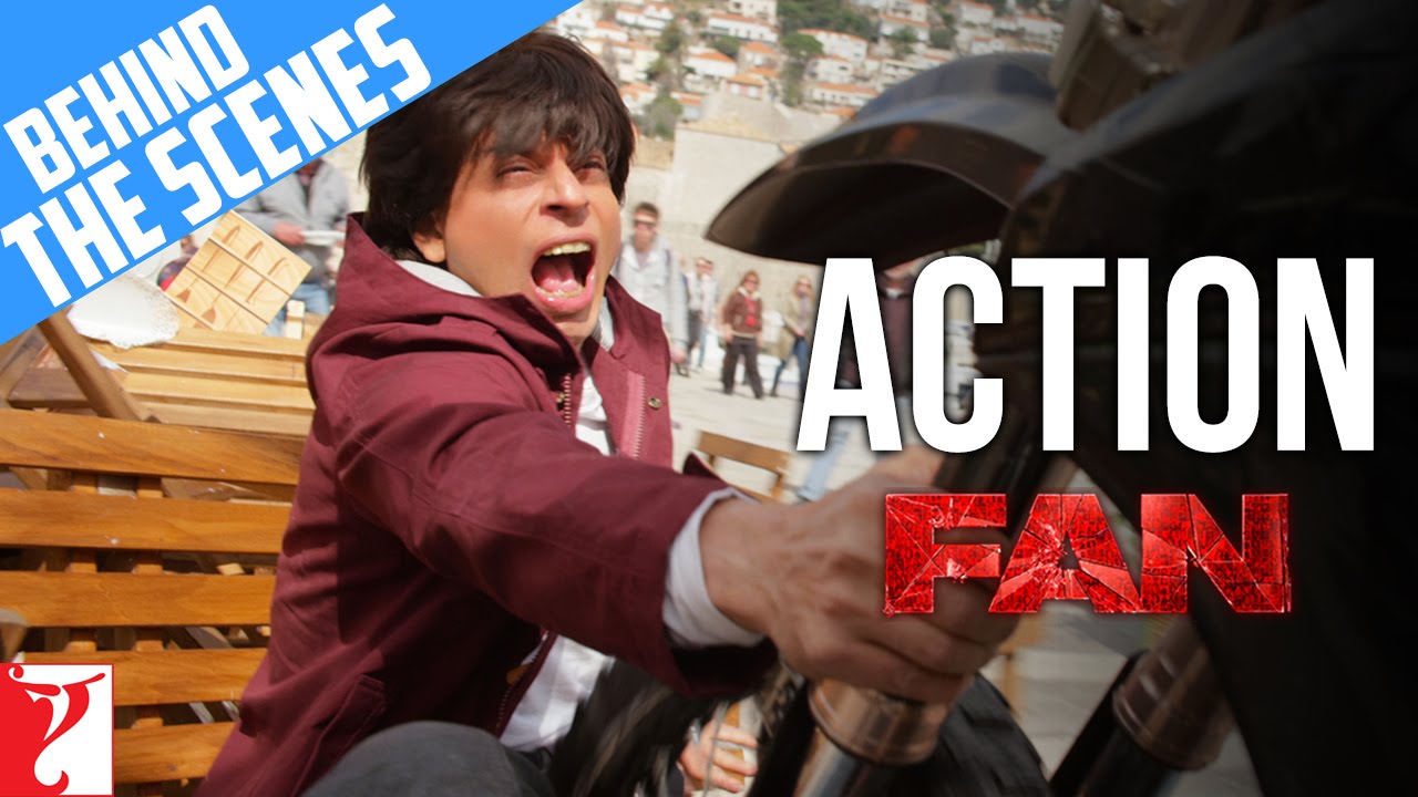 Miniature de la vidéo Behind The Scenes Action | Fan | Shah Rukh Khan du film Fan (le plus grand de tous)