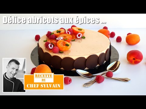 Entremet aux abricots et aux épices