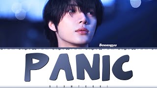 Download lagu BEOMGYU(범규) of TXT - ‘Panic’ Lyrics [Color Coded Han_Rom_Eng] mp3