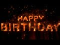 KGF Style Happy Birthday Background | happy birthday background video | birthday banner video