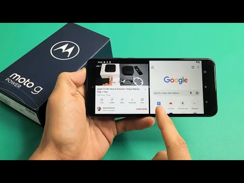 Moto G Power (2022): How to Use Split Screen (Use 2 Apps Simultaneously)