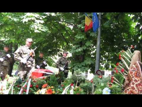 EROII DE LA TUZLA/Romania 5.07.2010 - IN MEMORIA LOCOTENENT COMANDORULUI CATALIN VICENTIU ANTOCHE