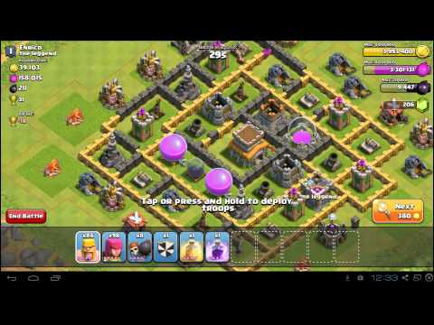 Clash of Clans Town Hall 7 Dark Elixir Farming Guide TH7 DE