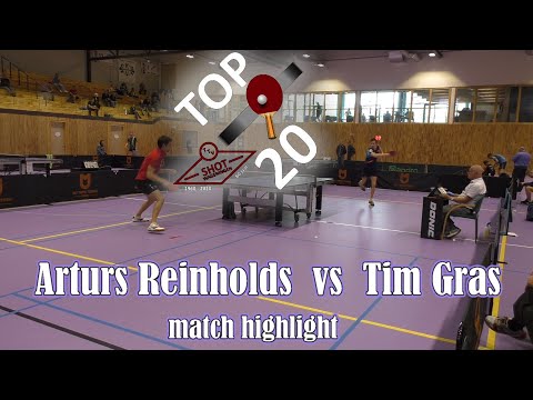 Tim Gras vs Arturs Reinholds Top 20 International tournament Wageningen