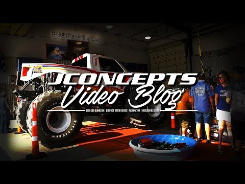 JConcepts VLog - Bigfoot Open House and Horizon RC Fest 2019