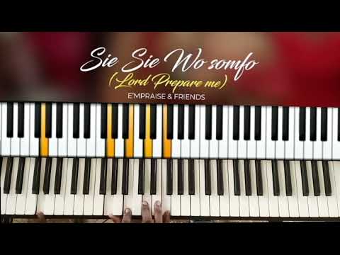 KEY F SIESIE WO SOMFO BY E'MPRAISE INC. PIANO  TUTORIAL