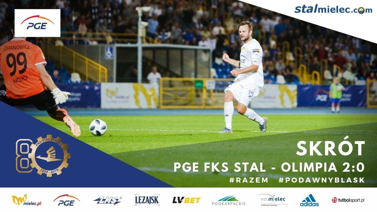 WIDEO: PGE Stal Mielec - Olimpia Grudziądz 2-0 [SKRÓT MECZU]