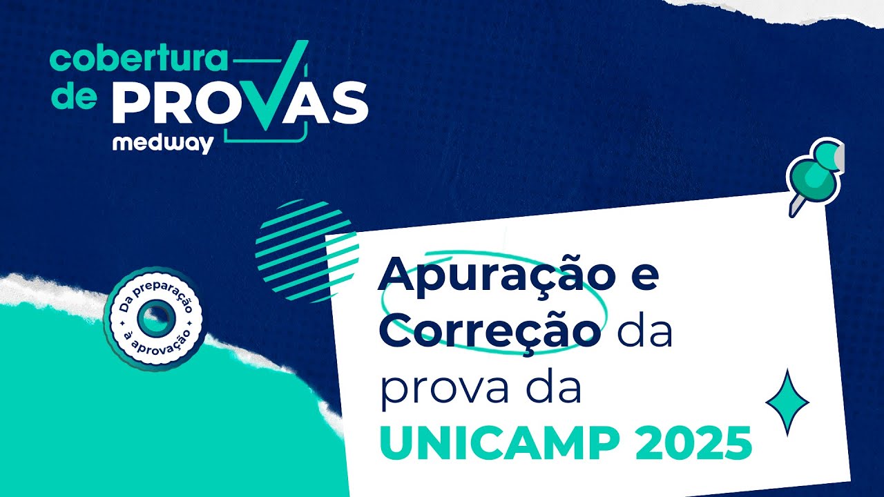 Live de Apuração e Correção | Prova de R1 da UNICAMP 2025 | Cobertura de Provas Medway