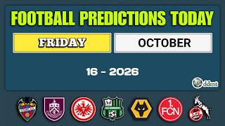 FOOTBALL PREDICTIONS TODAY | BUNDESLIGA | CHAMPIONSHIP | LALIGA | EREDIVISIE | S