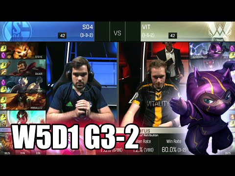 Vitality vs FC Schalke 04 | Game 2 S6 EU LCS Summer 2016 Week 5 Day 1 | VIT vs S04 G2 W5D1 1080p