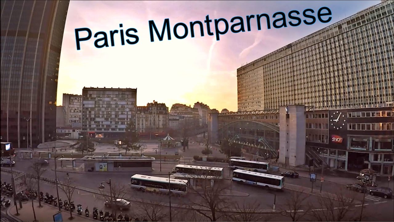Montparnasse ; Gare ; Bus ; Avenue du Maine ; Paname ; Paris ; Île-de-France ; Capitale ; France