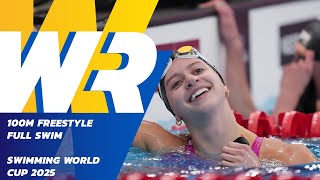 Download lagu 🇺🇸 Kate Douglass makes history! 50.19, a new World Record in the women’s 100m freestyle! mp3
