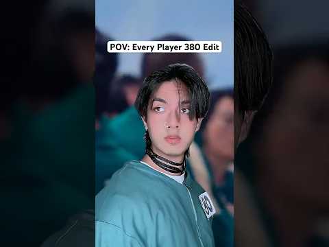 Every Player 380 Edit #squidgame #player380 #squidgame2