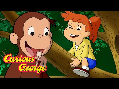 Stuck in a Tree! 🐵 Curious George 🐵 Kids Cartoon 🐵 Kids Movies
