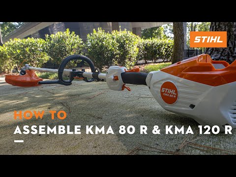 Kombimaskin STIHL KMA 120.0 R Batteridriven