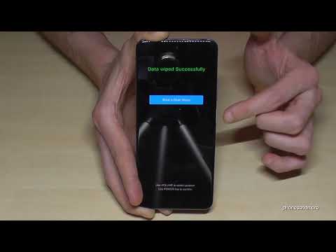 Poco Phones: How to make a factory data reset (hardreset) with the buttons?