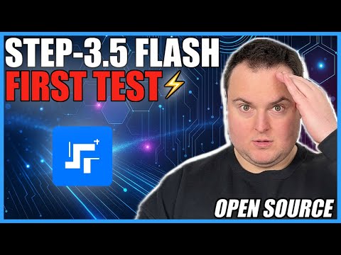 Step-3.5 Flash First Look & Testing – An INSANELY Fast Agentic Model!
