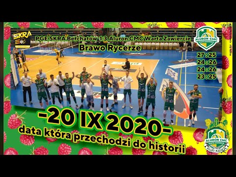 20.09.2020 PGE SKRA Bełchatów - Aluron CMC Warta Zawiercie