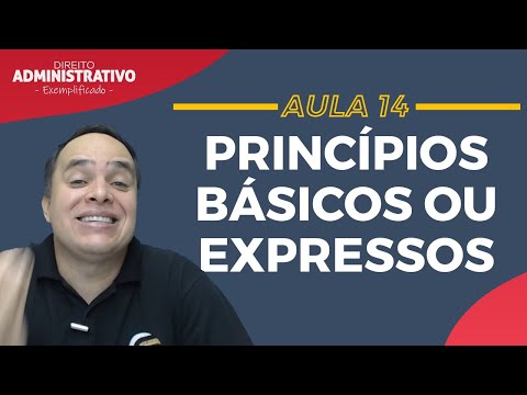 Princípios Básicos da Administração Pública | LIMPE