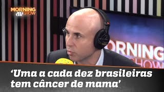 ‘Uma em cada dez brasileiras terá câncer de mama’