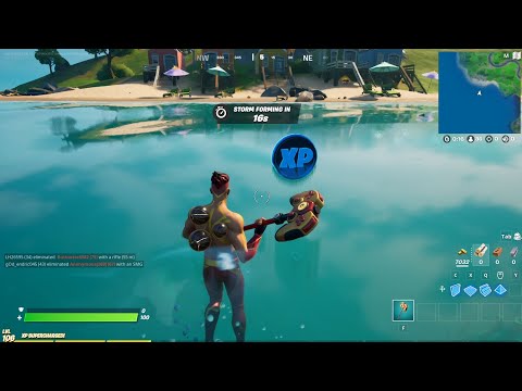 All 15 BLUE XP Coins Locations (Week 7-11) - Fortnite Chapter 2 Season 5
