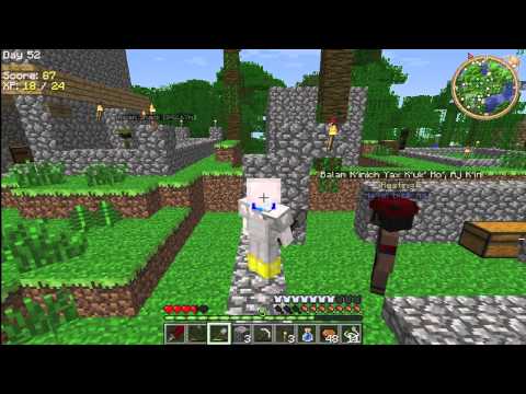 MoonLite Plays Minecraft: Yogbox Ep27 "There's a kid on the roof!"