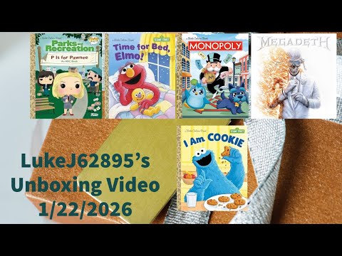 LukeJ62895's Unboxing Video - 1/22/2026