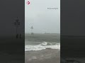 Storm Poly raast over het strand | #shorts