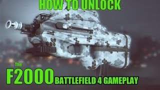 How To Unlock The F2000 (Battlefield 4 Metro Gameplay)