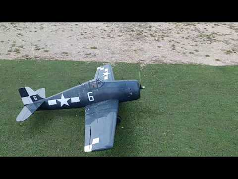 F6F Hellcat -  Hangar 9 with Saito Fa 125