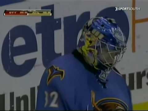 Alfredsson goal @ Thrashers (01/14/09)