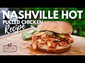 Nashville Hot Pulled Chicken Sandwich Easy Smoked Chicken Recipe
