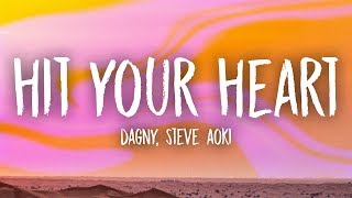 Dagny, Steve Aoki - Hit Your Heart (Lyrics)