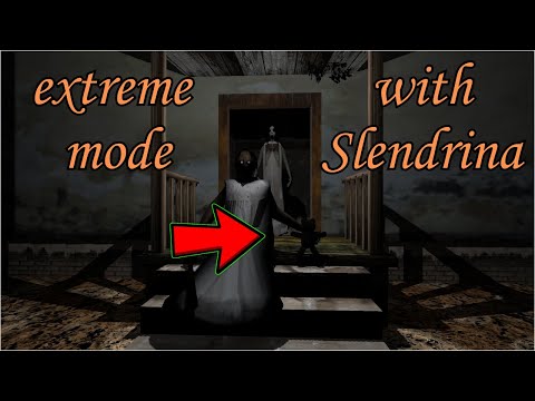 Granny v1.3 PC - Extreme mode with Slendrina (Door Escape)