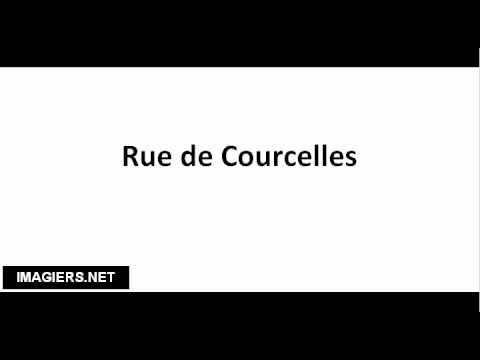 How to pronounce Rue de Courcelles