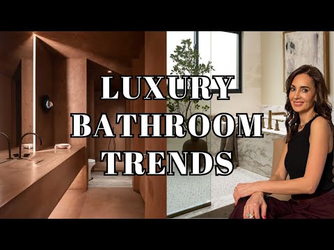 7 LUXURY Bathroom Trends That Will Dominate 2025