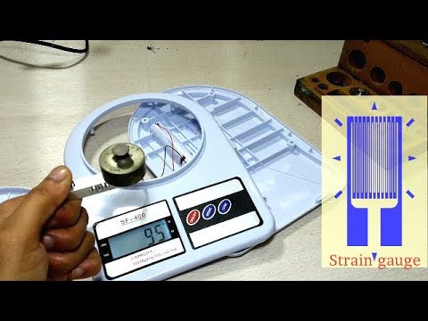 What's inside Digital Weighing scale | load cell | Strain gauge | Video