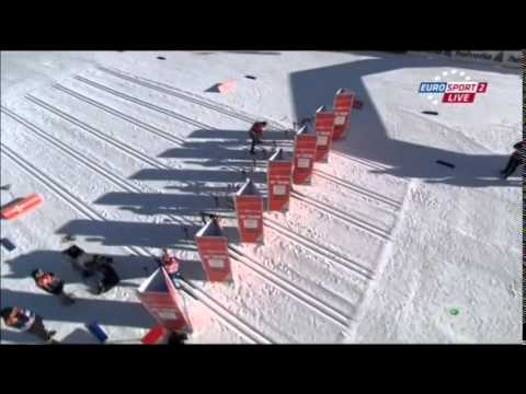 Cross Country Skiing Sprint Quarterfinals Ladies & Men World Cup Davos 21.12.2014