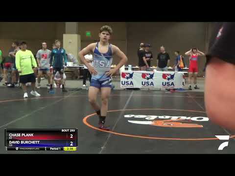 152 Lbs Cons. Round 2 - Chase Plank, KS Vs David Burchett, CO 9f4c