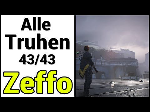 Star Wars Jedi Fallen Order Planet Zeffo alle Truhen Guide - jede Truhe 43/43 - all chests Locations