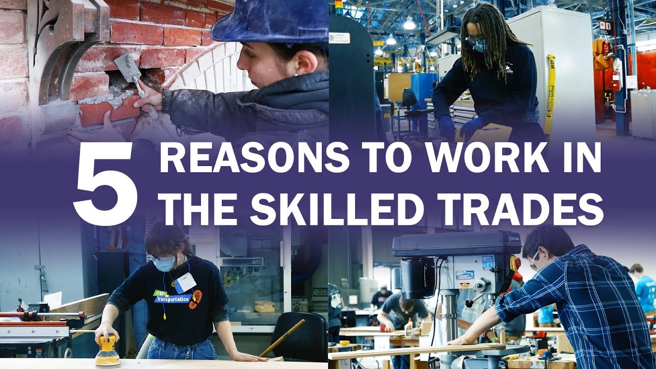5 Reasons To Work In The Skilled Trades
