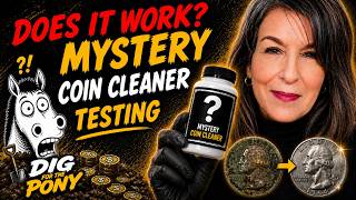 Does It Work? Mystery Coin Cleaner Testing: Coin Collecting Tools for Cleaning Coin Roll Hunt Finds