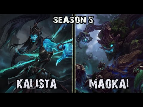Kalista vs Maokai TOP Ranked Diamond NA SoloQ