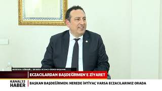 eczacılardan başdeğirmen e ziyaret