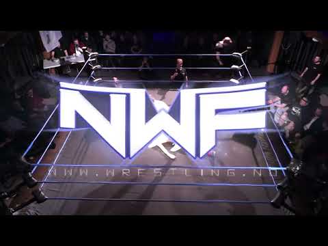 NWF pro wrestling ring setup