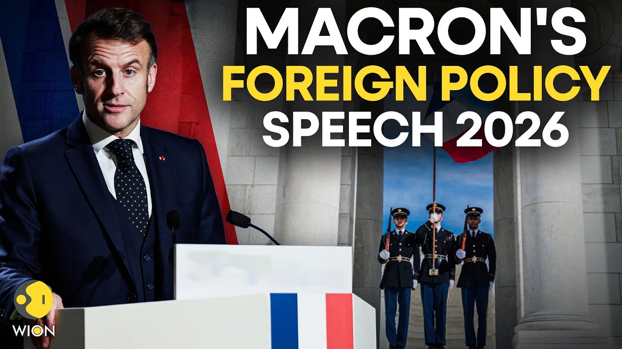 Emmanuel Macron LIVE: French President Outlines France’s Foreign Policy For The Coming Year | WION