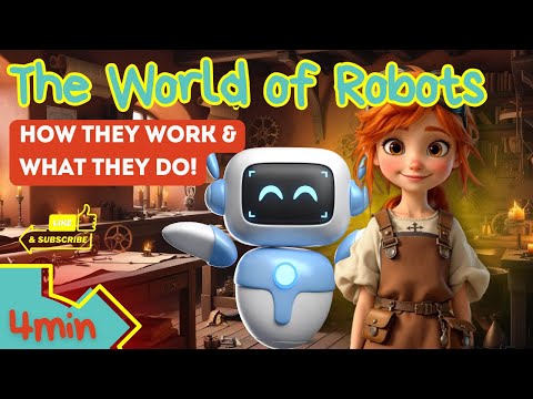 What Are Robots? 🤖 History, Fun Facts & Future of AI for Kids | STEM Learning Video