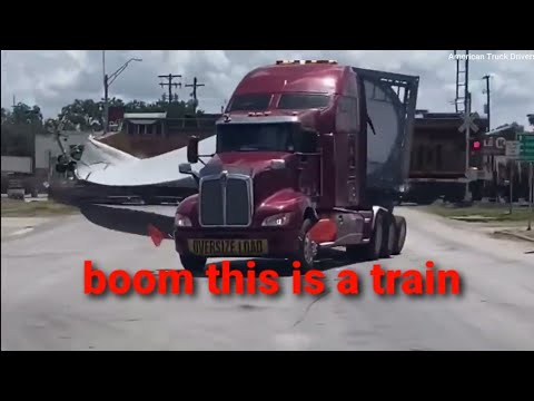 Dangerous Trains Crashing Compilation!Worst Train hit Track.